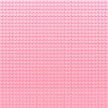 (Pink) Baseplate Base Plates Building Blocks 32 x 32 Dots Compatible for LEGO Boards