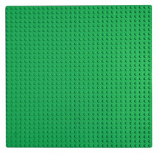 (Green) Baseplate Base Plates Building Blocks 32 x 32 Dots Compatible for LEGO Boards