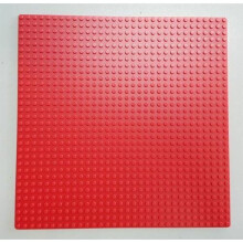 (Red) Baseplate Base Plates Building Blocks 32 x 32 Dots Compatible for LEGO Boards