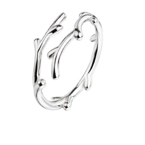 Anello da pollice regolabile in argento sterling 925 1