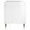 VidaXL (high gloss white) vidaXL Record Cabinet Record Storage Cabinet Sideboard White Engineered Wood 5