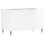 VidaXL (high gloss white) vidaXL Record Cabinet Record Storage Cabinet Sideboard White Engineered Wood 2