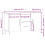 VidaXL (concrete grey) vidaXL Sideboard Storage Side Cabinet Cupboard Concrete Grey Engineered Wood 4