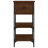 VidaXL (brown oak, 2 pcs) vidaXL Bedside Cabinets Side Table Nightstand Bedside Table Engineered Wood 7