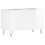 VidaXL (high gloss white) vidaXL Record Cabinet Record Storage Cabinet Sideboard White Engineered Wood 2