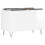 VidaXL (high gloss white) vidaXL Record Cabinet Record Storage Cabinet Sideboard White Engineered Wood 3