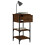 VidaXL (brown oak, 2 pcs) vidaXL Bedside Cabinets Side Table Nightstand Bedside Table Engineered Wood 5