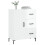 VidaXL (high gloss white) vidaXL Sideboard Storage Cabinet Cupboard Side Cabinet White Engineered Wood 3