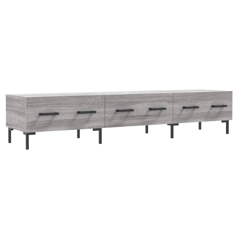 (grey sonoma) vidaXL TV Cabinet TV Unit Media Cabinet TV Stand Sonoma Oak Engineered Wood