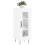 VidaXL (high gloss white) vidaXL Sideboard Storage Cabinet Cupboard Side Cabinet White Engineered Wood 3