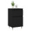VidaXL (black, 2 pcs) vidaXL Sideboard Storage Cabinet Cupboard Side Cabinet White Engineered Wood 3