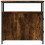 VidaXL (smoked oak, 2 pcs) vidaXL Bedside Cabinets Bedside Table Side Table 2 pcs Black Engineered Wood 8