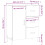 VidaXL (high gloss white) vidaXL Sideboard Storage Cabinet Cupboard Side Cabinet White Engineered Wood 4