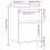 VidaXL (black, 2 pcs) vidaXL Sideboard Storage Cabinet Cupboard Side Cabinet White Engineered Wood 4