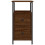 VidaXL (brown oak, 2 pcs) vidaXL Bedside Cabinets Bedside Table Side Table 2 pcs Black Engineered Wood 6
