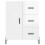 VidaXL (high gloss white) vidaXL Sideboard Storage Cabinet Cupboard Side Cabinet White Engineered Wood 5