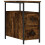 VidaXL (smoked oak, 2 pcs) vidaXL Bedside Cabinets Bedside Table Side Table 2 pcs Black Engineered Wood 5