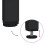 VidaXL (black, 2 pcs) vidaXL Bedside Cabinets Bedside Table Side Table 2 pcs Black Engineered Wood 10
