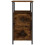 VidaXL (smoked oak, 2 pcs) vidaXL Bedside Cabinets Bedside Table Side Table 2 pcs Black Engineered Wood 6