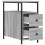 VidaXL (grey sonoma, 2 pcs) vidaXL Bedside Cabinets Bedside Table Side Table 2 pcs Black Engineered Wood 7