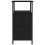 VidaXL (black, 2 pcs) vidaXL Bedside Cabinets Bedside Table Side Table 2 pcs Black Engineered Wood 6