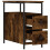 VidaXL (smoked oak, 2 pcs) vidaXL Bedside Cabinets Bedside Table Side Table 2 pcs Black Engineered Wood 7