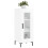 VidaXL (high gloss white) vidaXL Sideboard Storage Cabinet Cupboard Side Cabinet White Engineered Wood 3