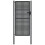 VidaXL vidaXL Gartentor Anthrazit 100x200 cm Stahl 3