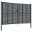 VidaXL vidaXL Gartentor Anthrazit 300x200 cm Stahl 2
