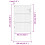 VidaXL vidaXL Gartentor Anthrazit 100x125 cm Stahl 6