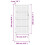 VidaXL vidaXL Gartentor Anthrazit 100x200 cm Stahl 6