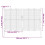 VidaXL vidaXL Gartentor Anthrazit 300x200 cm Stahl 4