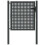 VidaXL vidaXL Gartentor Anthrazit 100x100 cm Stahl 3