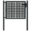 VidaXL vidaXL Gartentor Anthrazit 100x75 cm Stahl 3