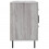 VidaXL (grey sonoma) vidaXL Sideboard Storage Cabinet Side Cabinet Cupboard White Engineered Wood 7