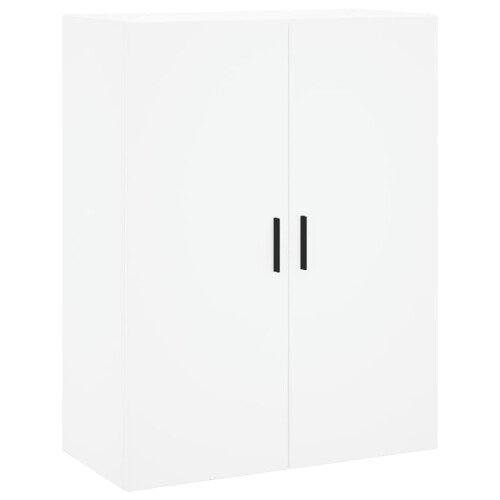 VidaXL (white) vidaXL Wall Mounted Cabinet Display Cabinet High Gloss White Engineered Wood