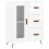 VidaXL (high gloss white) vidaXL Sideboard Storage Side Cabinet Cupboard Sonoma Oak Engineered Wood 2