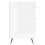 VidaXL (high gloss white) vidaXL Bedside Cabinets Side Table Bed Cabinet Nightstand Engineered Wood 6