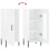 VidaXL (high gloss white) vidaXL Sideboard Storage Cabinet Cupboard Side Cabinet White Engineered Wood 9