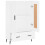 VidaXL (white) vidaXL Highboard Sideboard Storage Cabinet High Gloss White Engineered Wood 6
