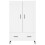 VidaXL (white) vidaXL Highboard Sideboard Storage Cabinet High Gloss White Engineered Wood 5
