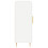 VidaXL (white) vidaXL Sideboard Storage Cabinet Cupboard High Gloss White Engineered Wood 7
