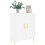 VidaXL (white) vidaXL Sideboard Storage Cabinet Cupboard High Gloss White Engineered Wood 3