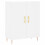 VidaXL (white) vidaXL Sideboard Storage Cabinet Cupboard High Gloss White Engineered Wood 1