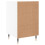 VidaXL (white) vidaXL Bedside Cabinets Side Table Bedstand Nightstand 2 pcs Engineered Wood 8