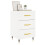 VidaXL (white) vidaXL Bedside Cabinets Side Table Bedstand Nightstand 2 pcs Engineered Wood 3