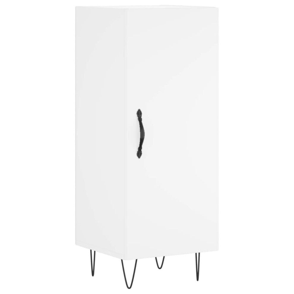 Vidaxl (White) Sideboard Cabinet Storage Cabinet Cupboard Brown Oak Engineered Wood