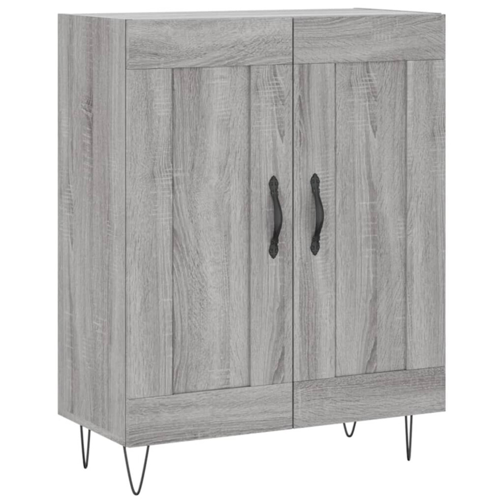 Vidaxl ( Sonoma) Sideboard Storage Cabinet Side Cabinet Concrete Engineered Wood Grey
