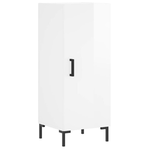 VidaXL (high gloss white) vidaXL Sideboard Storage Cabinet Side Cabinet Cupboard White Engineered Wood 1