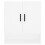 VidaXL (white) vidaXL Wall Cabinet Wall Display Cabinet High Gloss White Engineered Wood 5